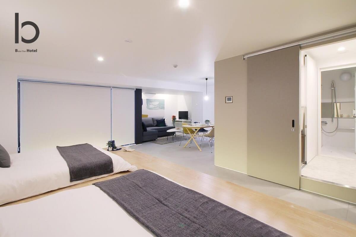 Bhotel Heiwaodori 302 - Huge Apt In Famous Hiroshima Dori For 6P Kültér fotó